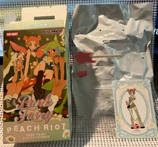 Authentic Pop Mart Peach Riot Punk Fairy - Gigi Sweet Pea Figure Open Box