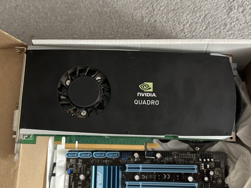 NVIDIA Quadro FX 3800 (1024 MB) Grafikkarte DVI 2x Displayport 3D CAD - Bild 2 von 4