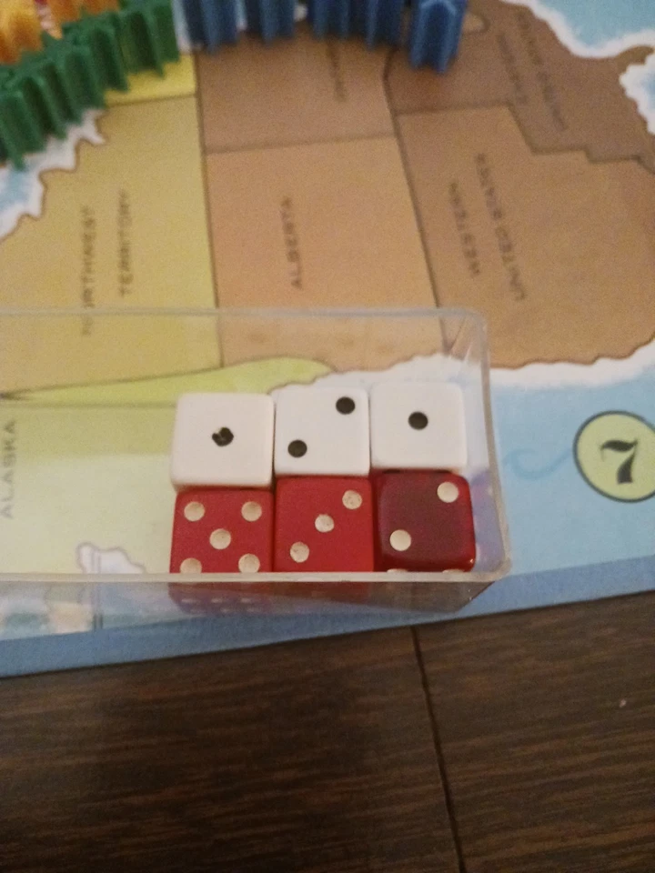 Vintage 1968 Parker Brothers Risk Board Game Complete Well Used Continental 60s - Image 4 of 4