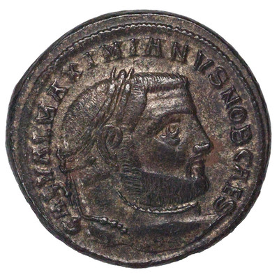 Galerius 305-311 As Caesar Bronze Large Follis Ancient Roman Empire Coin RIC.22b