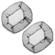 2Pcs Mesh Fan Dust Cover 19.7 Inch Dustproof Protector Electric Fan Net Black