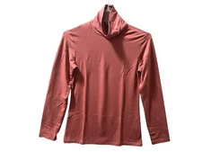 Uniqlo Heattech Extra Warm Turtleneck Long Sleeve Top L Pink/Mauve Open Package