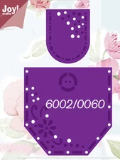 JOY CRAFTS CUTTING & EMBOSSING - "POCKET SET 1"  60020060 FOR CARDS 