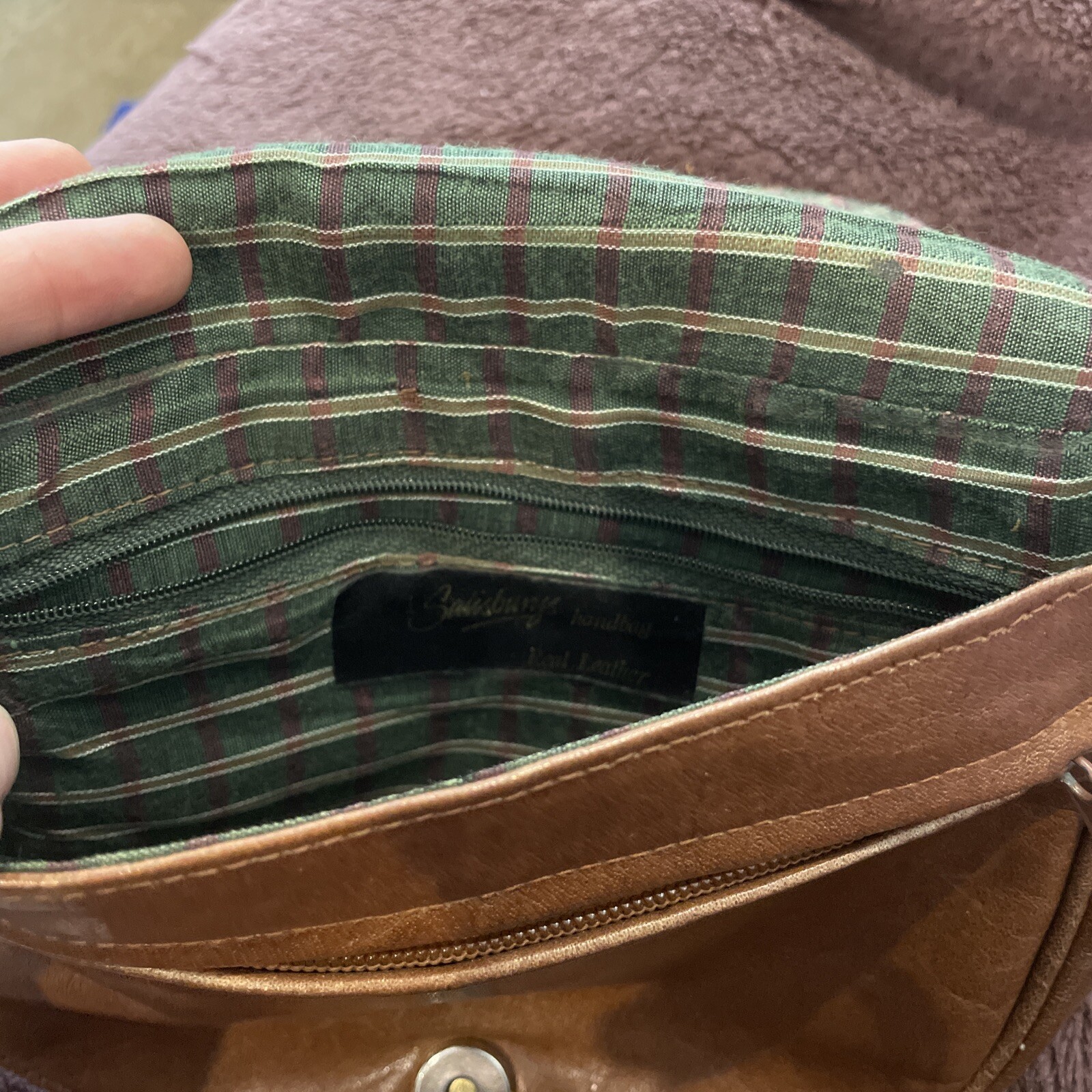 Nookie London Leather Bag With Shoulder Strap image 4