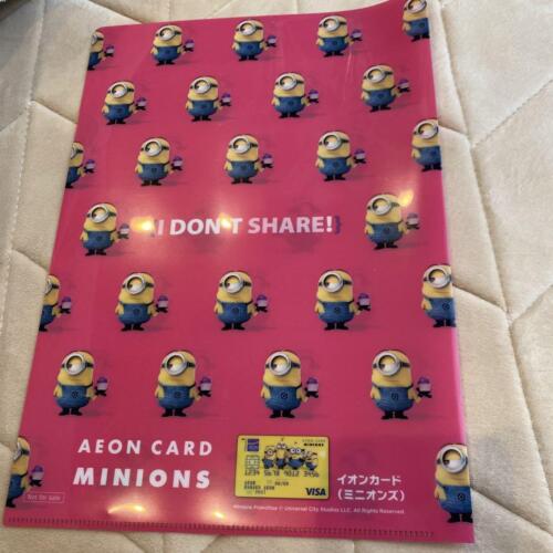 Minions Clear File Cute Pink - Picture 1 of 2