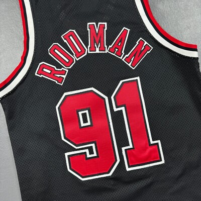 100% Authentic Dennis Rodman Vintage Nike 97 98 Bulls Jersey Size
