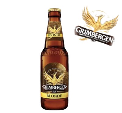 Grimbergen Blonde 6x0,33l - Abteibier aus Belgien mit 6,7% Vol.