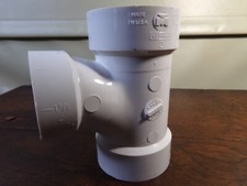 Mueller PVC Fitting Reducing Sanitary Tee 2" x 1-1/2