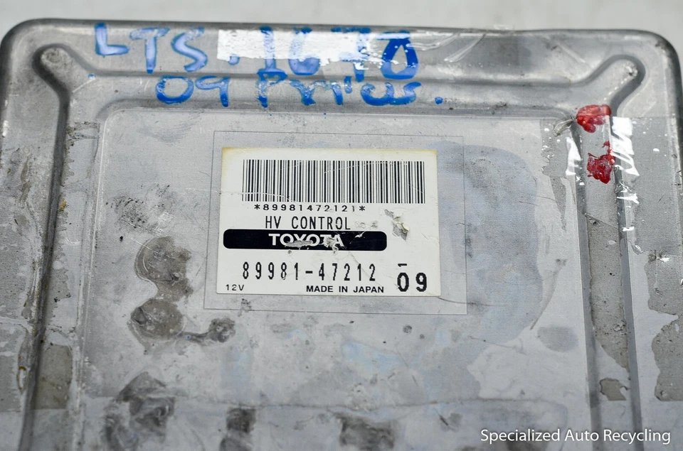 2007-2009 TOYOTA PRIUS MOTOR MÓDULO DE COMPUTADOR 89981-47212 FABRICANTE DE EQUIPAMENTO ORIGINAL - Imagem 2 de 4