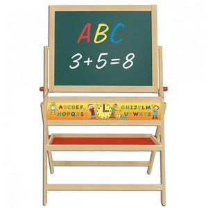 Nemmer Kinder Tafel Holztafel Standtafel 2in1 Schultafel