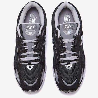 Size 9 - New Balance 725 Black Metallic Silver for sale online | eBay