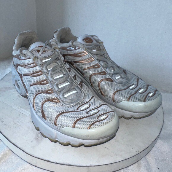 Nike Air Max Plus GS 'Pure Platinum' TN Sneaker Grey Rose Gold GS