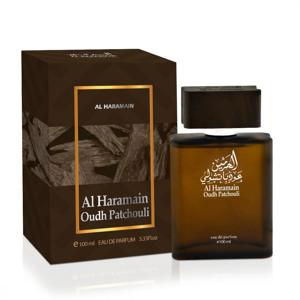 Al Haramain Oudh Patchouli 100ml EDP Perfume - Smoky, Patchouli, Agarwood, Amber