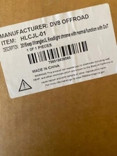 DV8 Offroad HLCJL-01 LED Headlights; Chrome