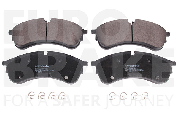 Eurobrake Bremsbelagsatz Scheibenbremse FüR VW Crafter Kasten Sy_ Sx_-image