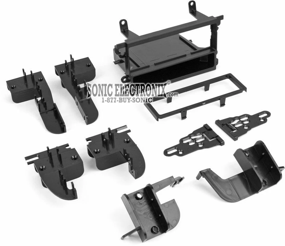 Metra 99-7417 Single DIN Installation Dash Multi-Kit for Select 1995-2004 Nissan - Image 2 of 3
