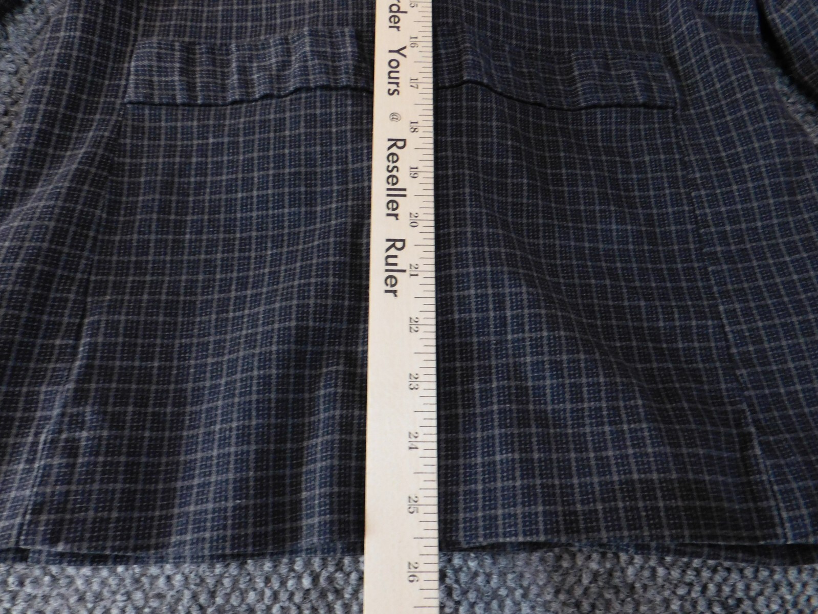 Gap Womens Jacket 6 Gray Three- Button Gray Coat … - image 10