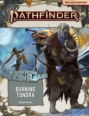 PZO90177 Pathfinder Adventure Path: Burning Tundra (Quest for the Frozen Flame 3