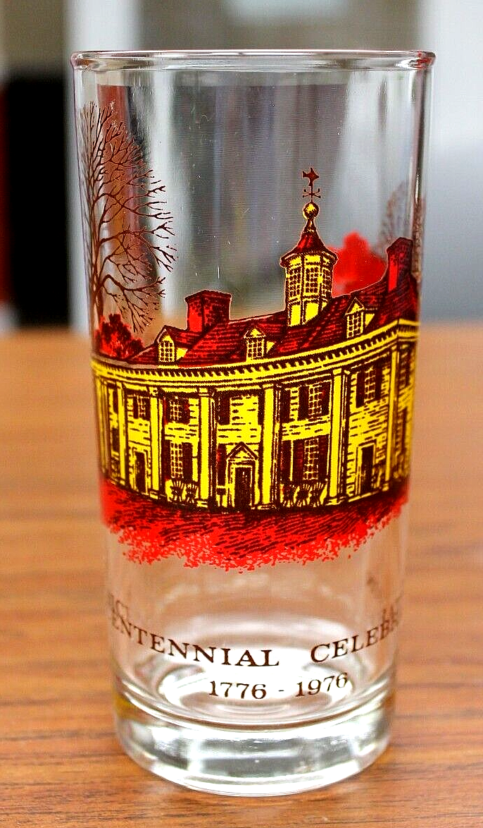Vintage Bicentennial Celebration (1776-1976) Mt. Vernon, 12oz