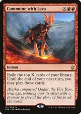 Dragons of Tarkir Commune with Lava MTG Magic the Gathering NM