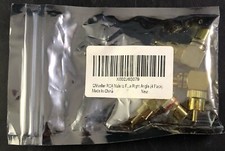 Rca Right Angle Adapter, Gold-Plated 4-Pack 90 Degree Metal D2.2