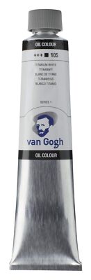 Van Gogh Oil Color Paint, 200ml Tube, Titanium White 105