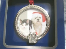 Cat Dog Pet Photo Ornament New Regent Square Studio Design
