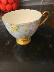 Shelly Primrose Tea Cup /Saucer Yellow/Blue #13589 Ex Cond. English Bone China — photo 3