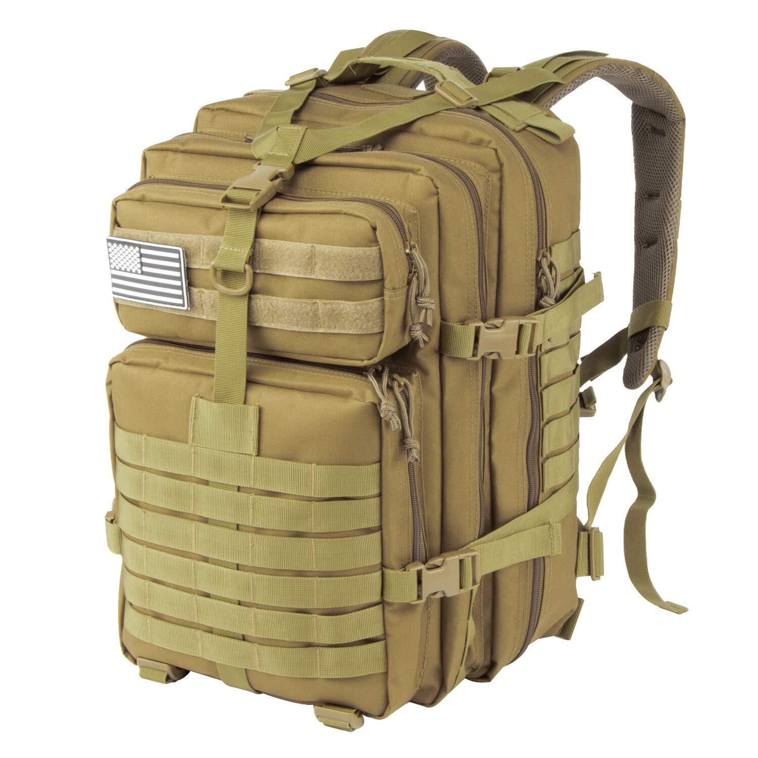 Military Tactical Backpack Daypack Bug Out Bag for Camping Hiking