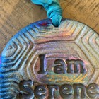 J. Diller Sea Turtle Ornament Or Wall Art Signed  Iridescent I Am Serene — photo 3