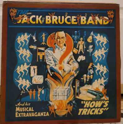 The Jack Bruce Band - How's Tricks?  LP  RSO Records RS-1-3021 WHITE LABEL PROMO