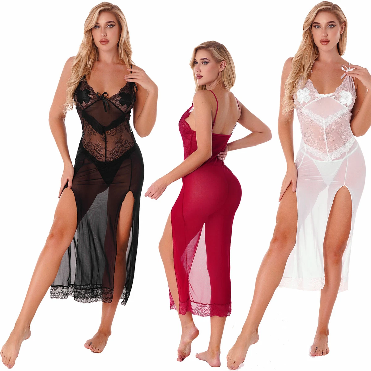 Sheer nightdress outlet
