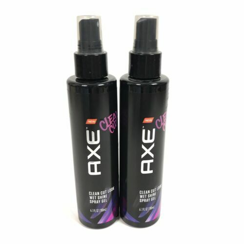 2 Axe Clean Cut Look Wet Shine Spray Gel 6 1 Oz B5 For Sale Online