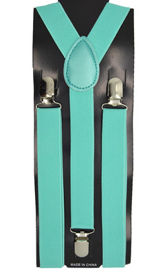 Mens/Womens/Juniors  ''Mint'' Color Y-back Adjustable Suspender 