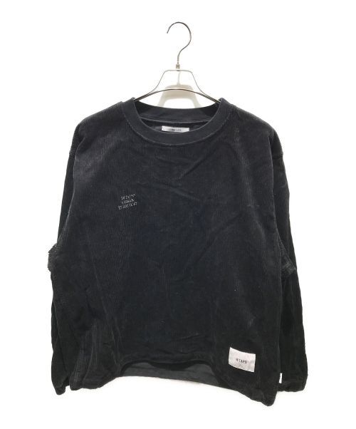 WTAPS Men's SMOCK Long Sleeve Corduroy Black Japan Size:X02 WTAPS Men's SMOCK Long Sleeve Corduroy Black Japan Size:X02