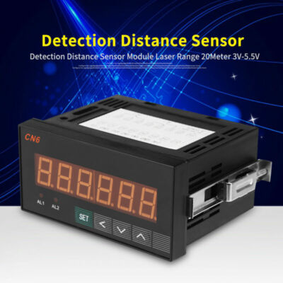 AC220V Multifunctional 6-Digital LED Counter Grating Encoder Display Meter Relay