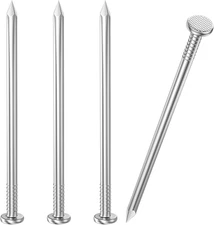 150PCS Stainless Steel Hardware Nails, 2 Inch Flat Head for Hanging Pictures, Sm