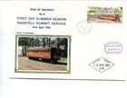 Isle of Man Railway cover, 1993 First day Snaefell summer service