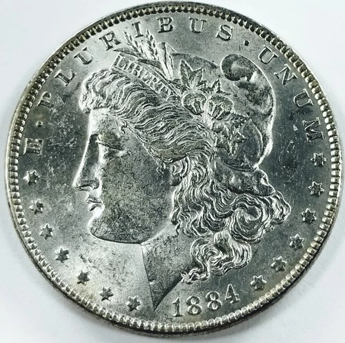 *1884 P MORGAN DOLLAR* *BU+* NR #P2522