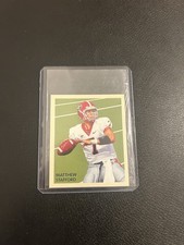 2009 Upper Deck Matthew Stafford Mini Rookie Card. rookie card picture