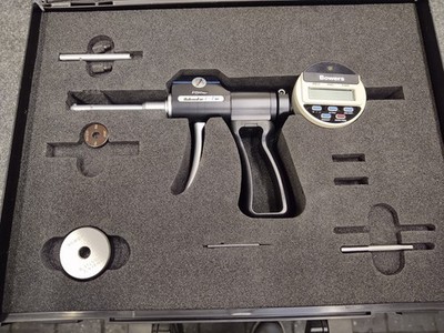 Fowler/Bowers Holematic 1/4''-3/8'' Digital Bore Gage W Exts. & Masters 