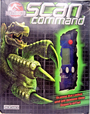 IBM PC -- JURASSIC PARK SCAN COMMAND (KNOWLEDGE ADVENTURE-CD-ROM) #INKL. SCANNER