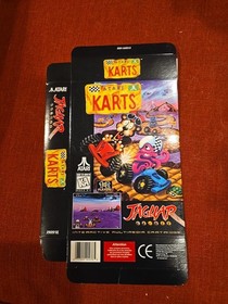 Atari Karts (Atari Jaguar, 1995) Box And Manual Only