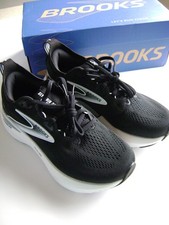 BROOKS NEW IN BOX WOMEN'S GLYCERIN GTS 22 ATHLETIC SHOES SIZE 6.5 W WIDE BLACK