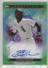 2024 Inception Base Rookie and Emerging Stars Green 105/125 Bryan Ramos Auto pe8