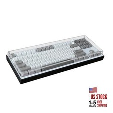 Acrylic Keyboard Dust Cover,75 Keys Transparent Mechanical Keyboard 75 keys