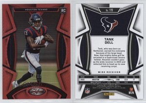 2023 Certified Rookies Mirror Red /99 Tank Dell #119 Rookie RC
