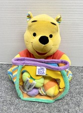 Disney Baby Winnie The Pooh 8  Soft Toy Crinkle Pot Plush