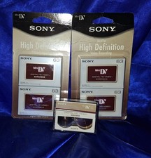 5 TAPES NOS NIB SONY Mini DV 63 ME HD HDV Digital tape Cassette camera DVM63HD