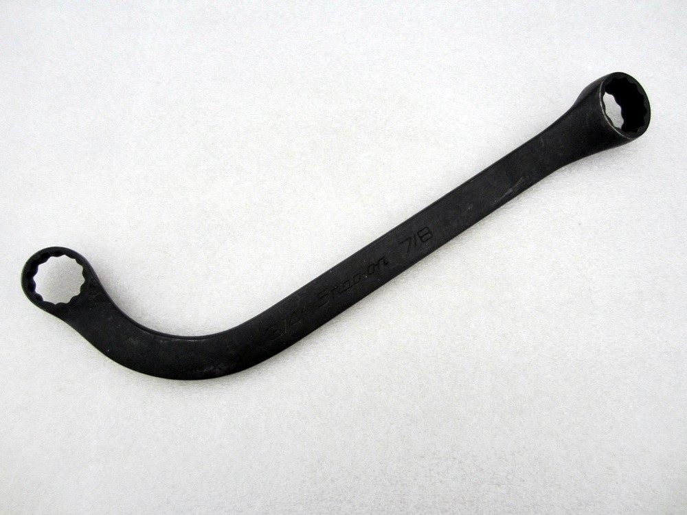Snap-on 3/4" x 7/8" Offset Box End Wrench N6369R Railroad USA 🇺🇸